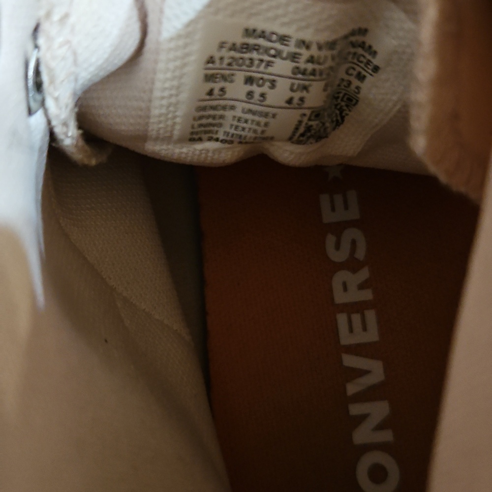 Converse Chuck Taylor All Star Hi Embroidered Mushroom High Top Sneakers Shoes - Picture 5 of 6